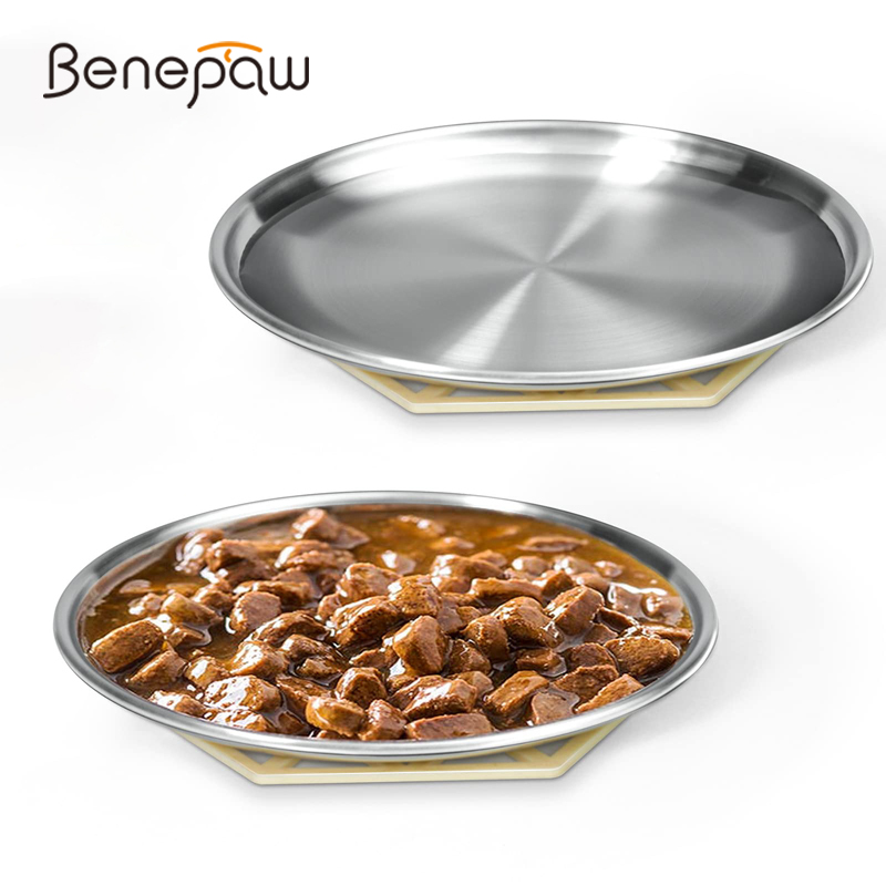 Royal Canin Food Medium - Benepaw Edelstahl flache Katzen schale haltbare