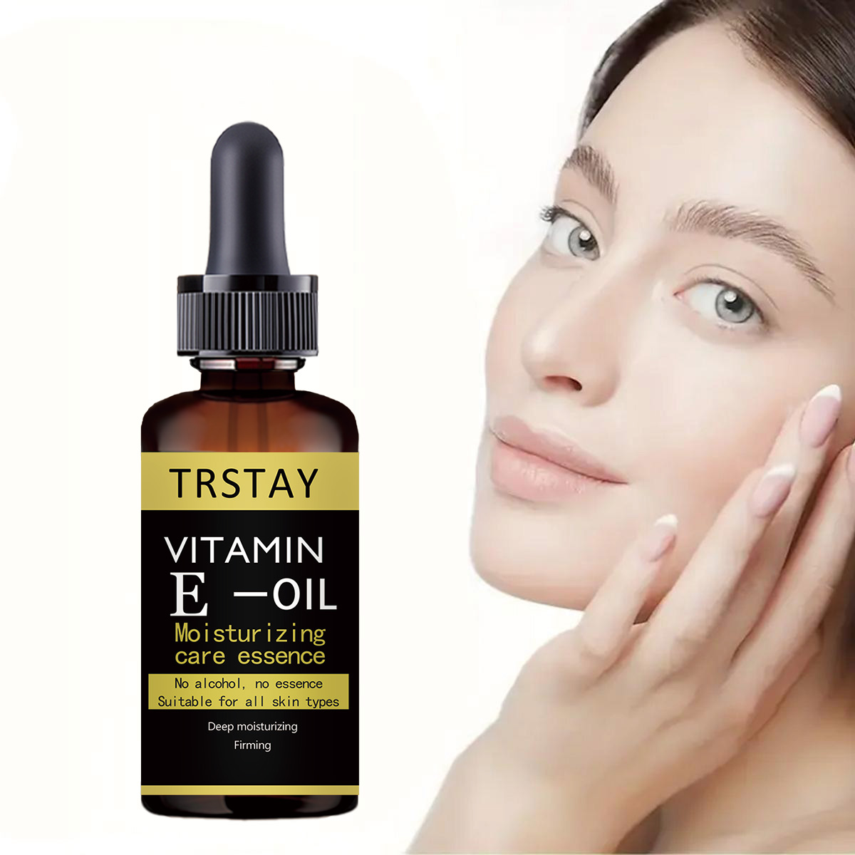 Substrate Coconut Fiber - Vitamin E Gesichtsessenz, feuchtigkeitsspendend, straffend, aufhellend,