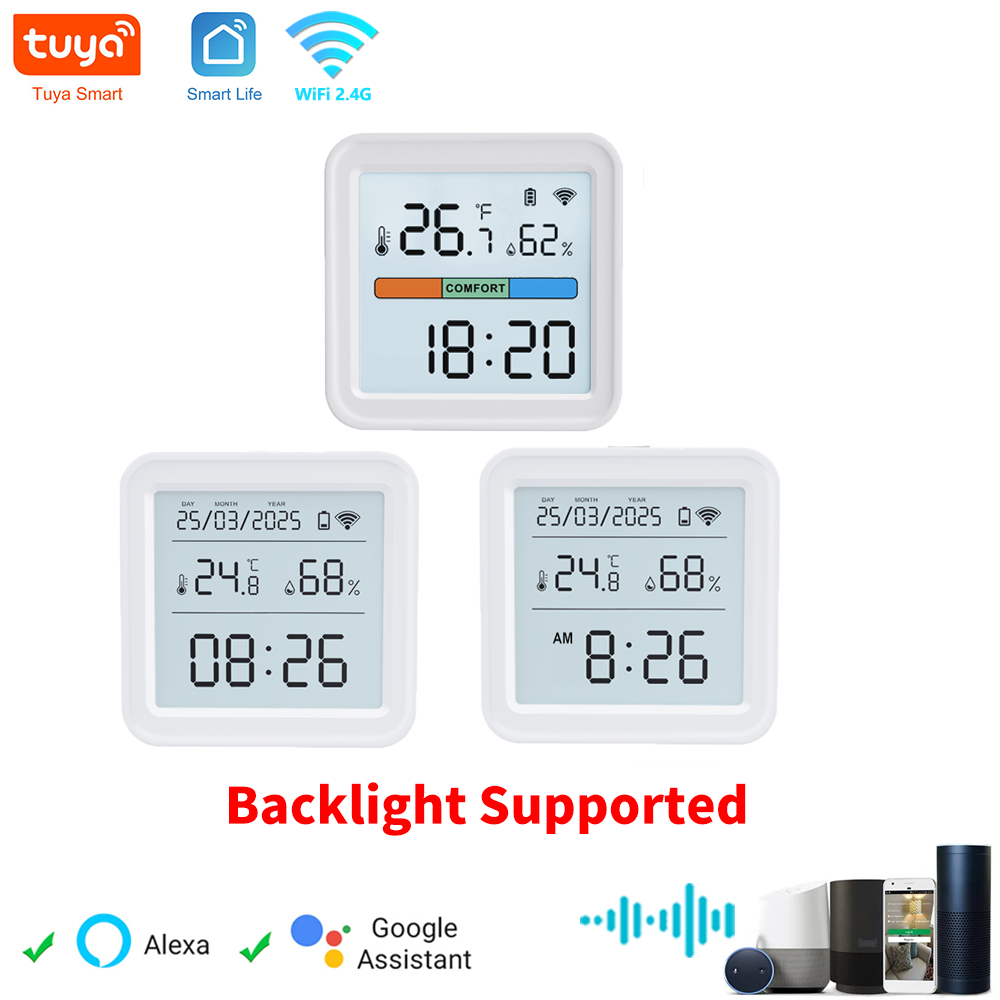 Digital Hygrometer Probe - Tuya WIFI Temperatur Feuchtigkeit Sensor Hygrometer