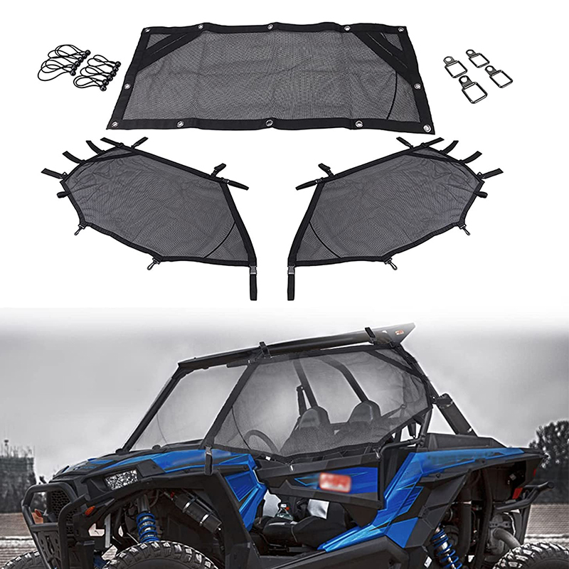 Vorne Hinten Fenster Wind Bild – Screen Top Mesh Bewertung und Preis