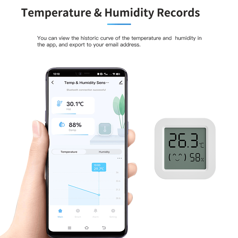 Tuya Temperatur- und Feuchtigk – Digital Hygrometer Probe Bewertung und Preis