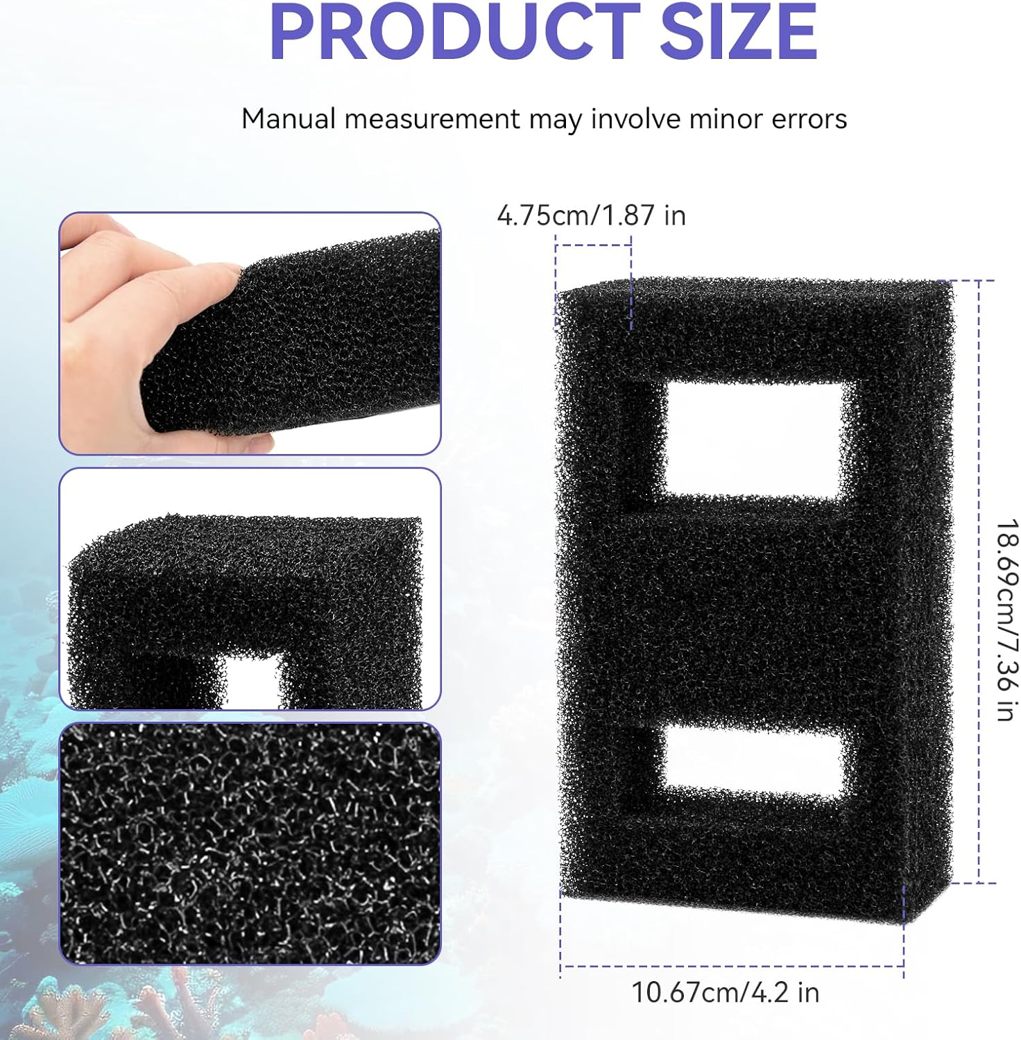Kompatibler Schaumfilterblock  – Fluval Aquarium Spec Bewertung und Preis